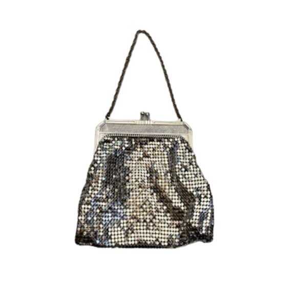 Vintage Whiting & Davis Silver Mini Mesh Evening Bag - Picture 5 of 8